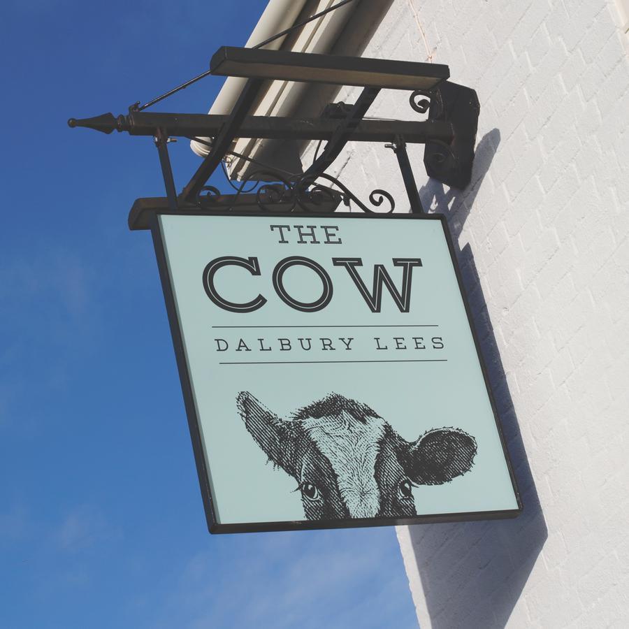 ホテル The Cow Dalbury Dalbury Lees エクステリア 写真